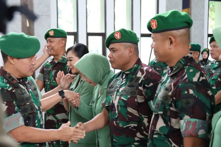 52 Pamen Kodam XIX/ Tuanku Tambusai Naik Pangkat, Pangdam Tegaskan Amanah Negara