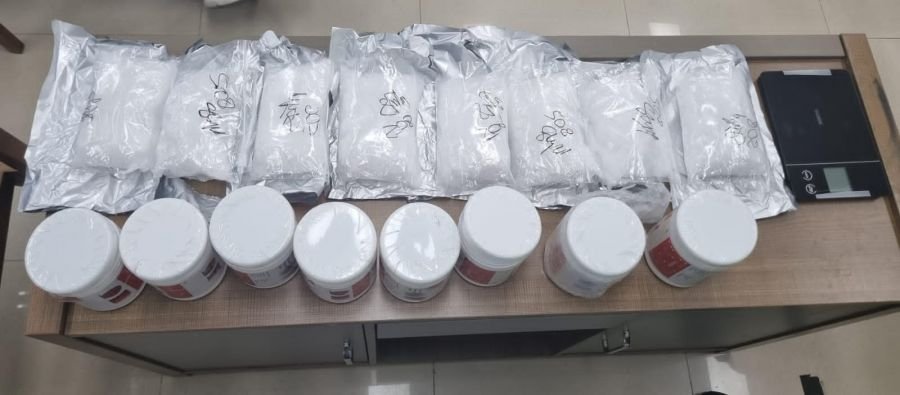 7,839 Gram Sabu Gagal Lewati Petugas Gabungan BKO Lanud Roesmin Nurjadin dan Avsec Bandara SSK II