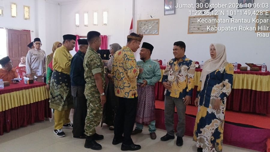 ACARA SERAH TERIMA JABATAN (SERTIJAB) CAMAT RANTAU KOPAR KAB. ROKAN HILIR.