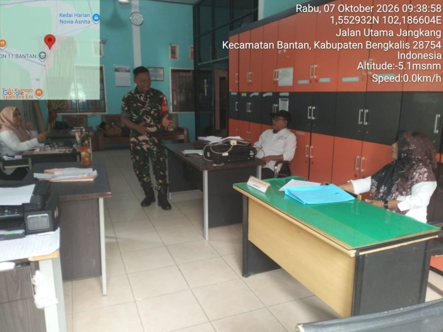 Aktif selalu melaksanakan sosialisasi Kampung Pancasila Babinsa Sertu Alimran didesa binaan Jangkang