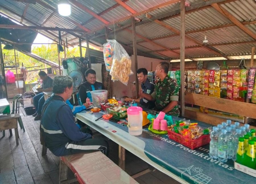 Anak Rentan Terpengaruh Konten Digital, Babinsa 01/Tembilahan Sertu Suratno Ingatkan Warga