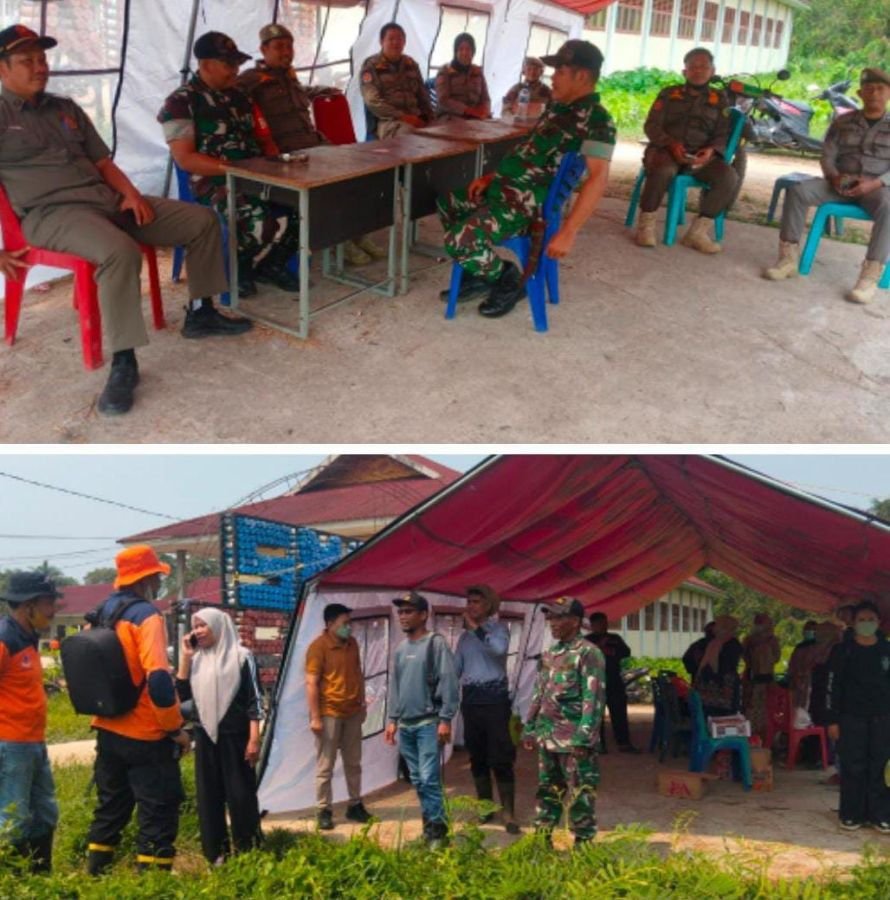 Ancaman Karhutla Diantisipasi, Koramil 01/Tembilahan Tingkatkan Kesiapsiagaan