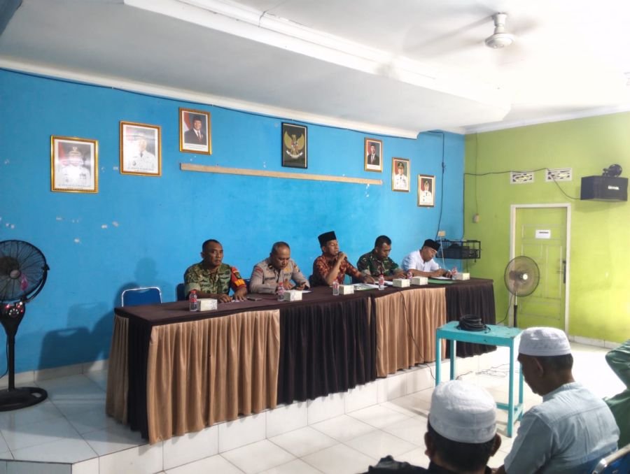 *Anggota Koramil 05/KK Hadiri Rapat Persiapan MTQ ke-55 Tingkat Kabupaten Kampar di Kecamatan Gunung