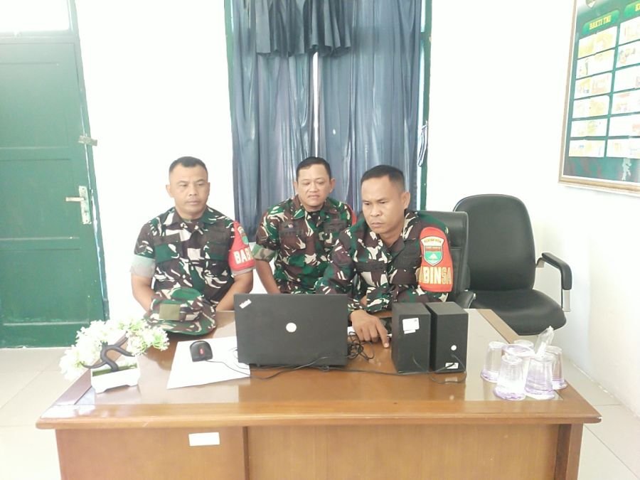 Anggota Koramil 11/Pulau Burung Ikuti Pelatihan Jurnalistik dari Kodam XIX/TT