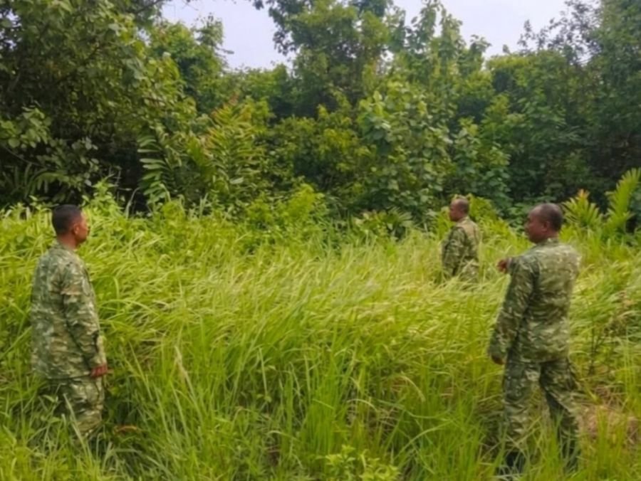 Antisipasi Karhutla, Koramil 01/Bangko Intensifkan Patroli di Kepenghuluan Sungai Besar