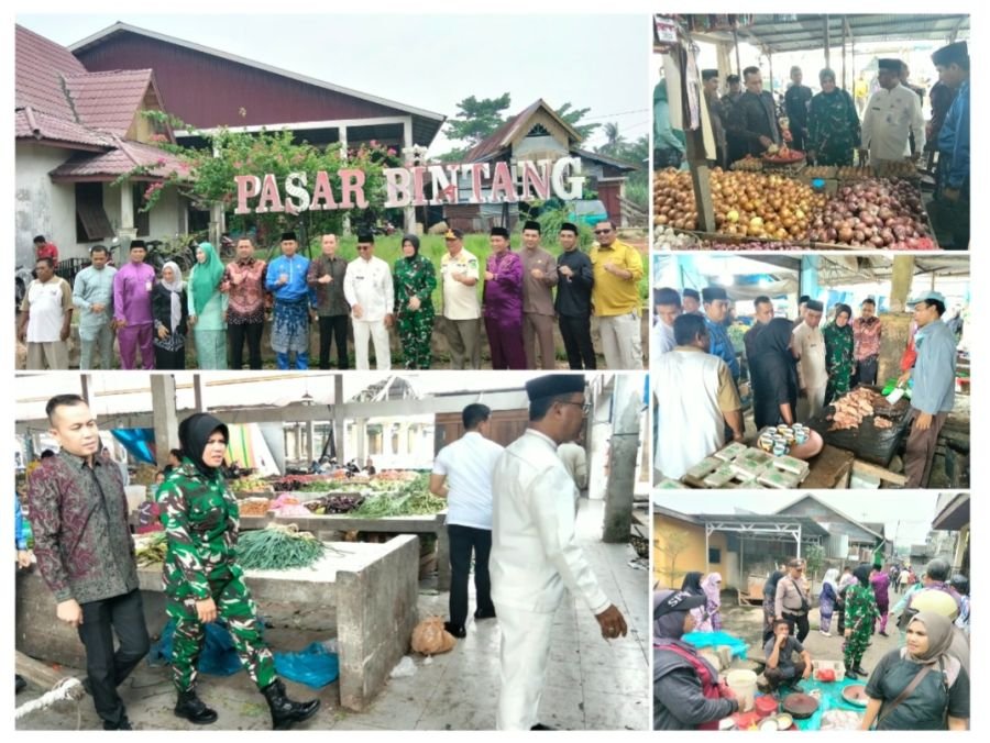 Antisipasi Lonjakan Harga Ayam Ras, TPID Rohil Gelar Sidak di Dua Pasar Kota Bagansiapiapi