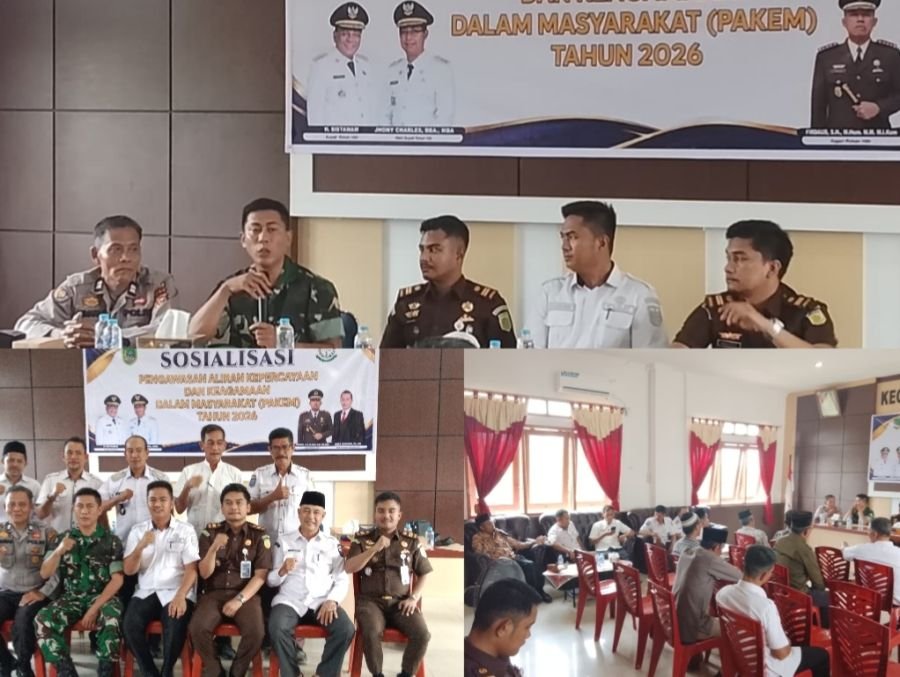 Antisipasi Paham Menyimpang, Unsur Pimpinan Kecamatan Batu Hampar Gelar Sosialisasi PAKEM 2026