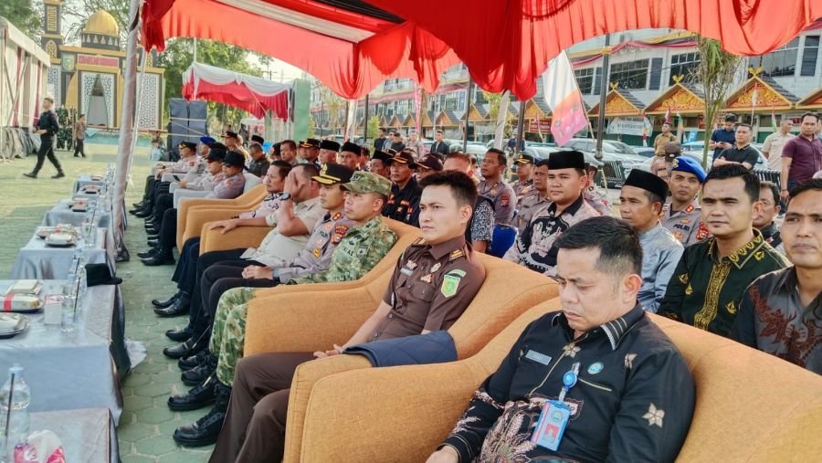 Apel Gelar Pasukan Pacu Jalur 2026, Dandim 0302/Inhu Pastikan Sinergi Pengamanan