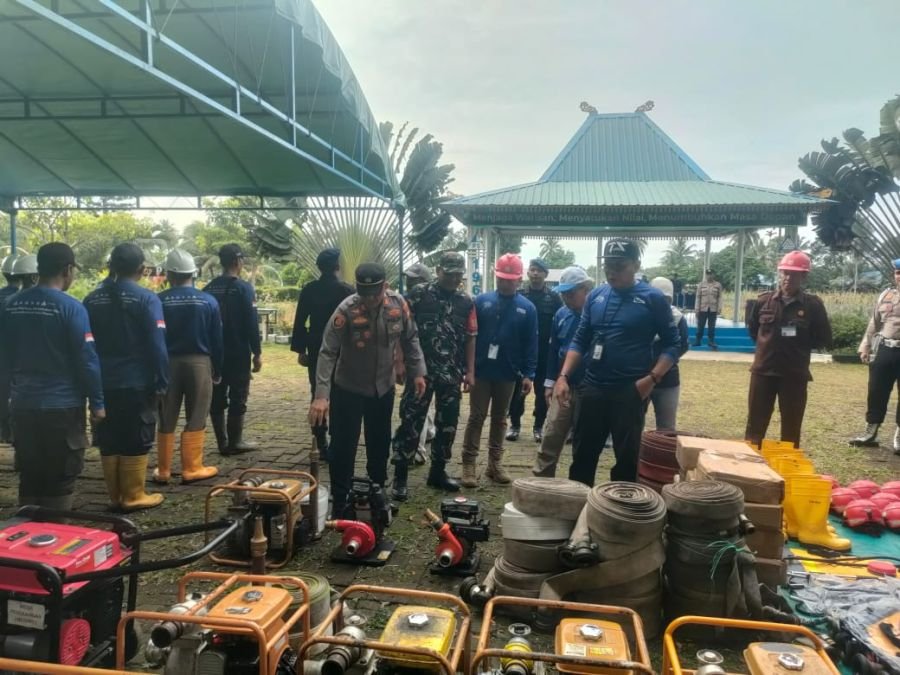 Apel Kesiapsiagaan Karhutla 2026 di Pulau Burung, Sinergi TNI-Polri-Pemda-Perusahaan atasi Karhutla