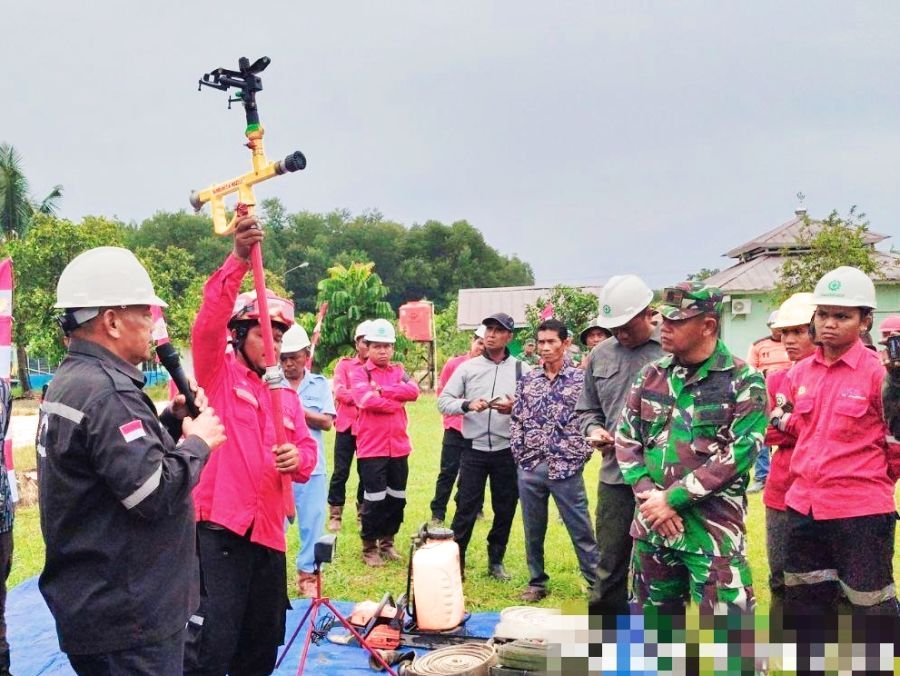 Apel Siaga Karhutla, Danramil 10 Kunto Darussalam Kodim 0313/KPR: Semua Peralatan Tadi Kami Cek
