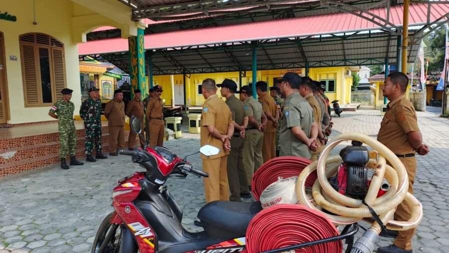 Apel siaga karhutla,wujud sinergitas instansi tambelan