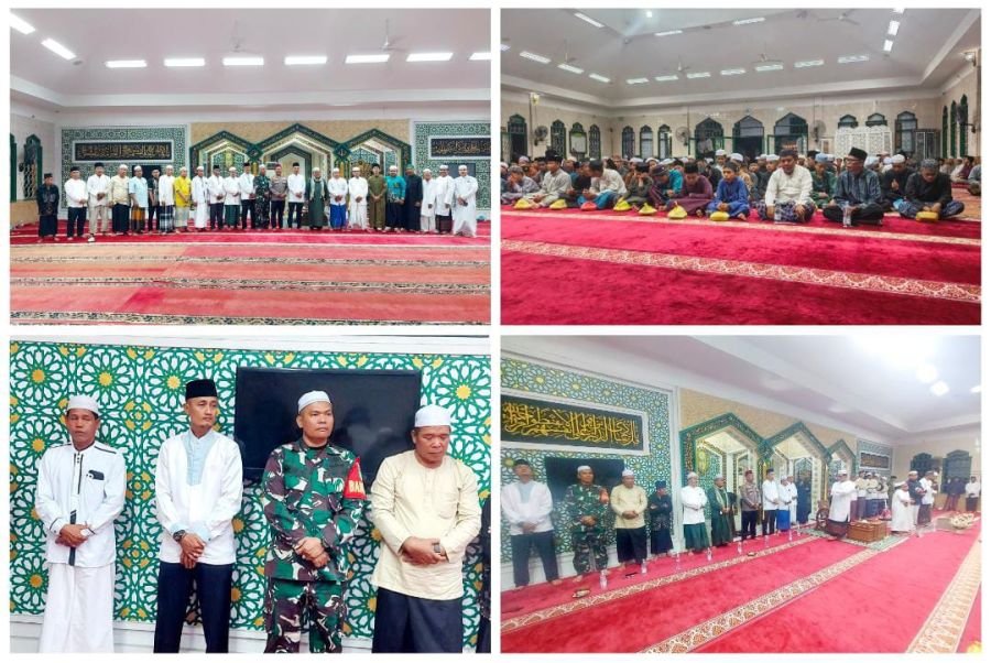 Babinsa 01/Tembilahan Serda Miskal Hadir, Sinergi TNI dan Masyarakat Menguat di Maulid Nabi