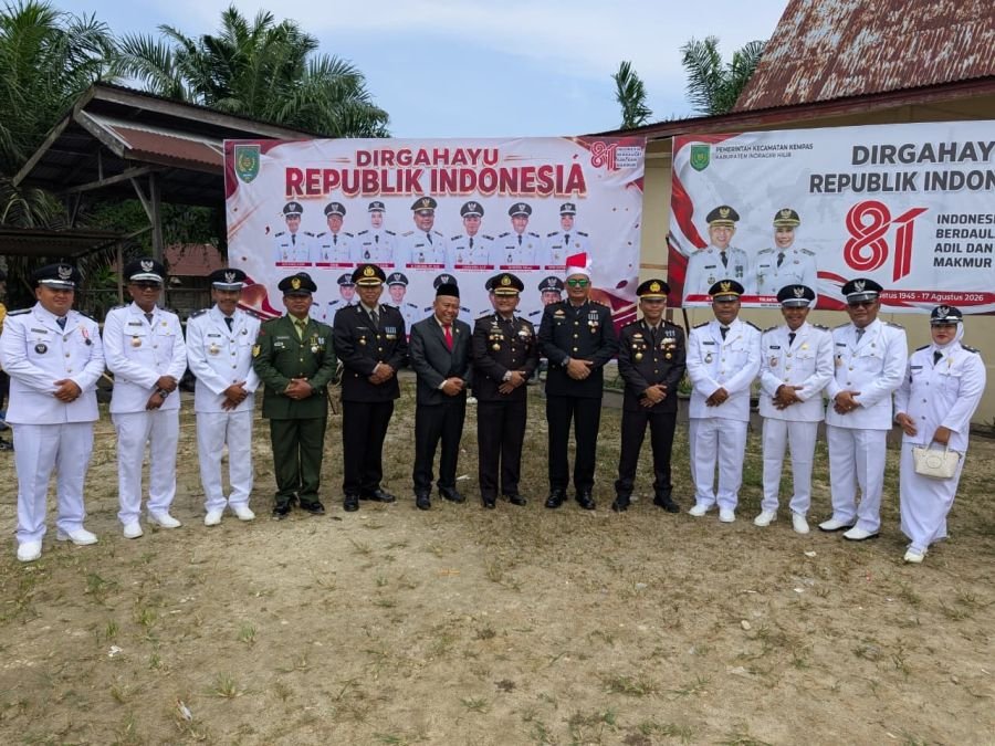 Babinsa 03/Tpl : Detik Proklamasi HUT RI ke-81 Berlangsung Khidmat di Kempas