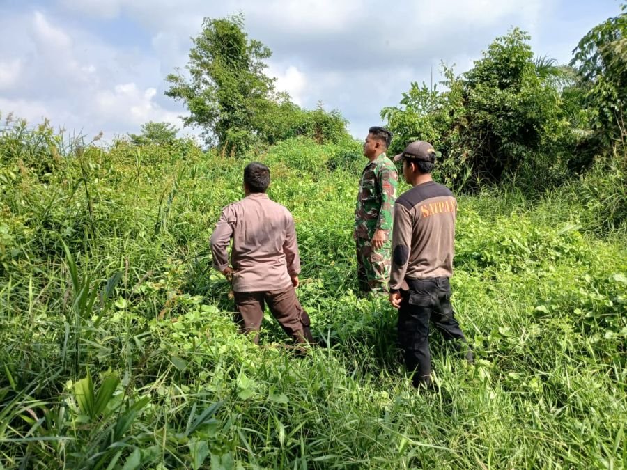 BABINSA 05/GAS GELAR PATROLI KARHUTLA, TAK TEMUKAN TITIK API DI DESA LAHANG HULU