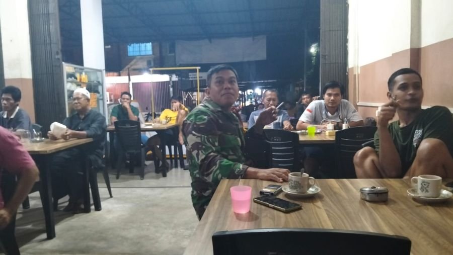 BABINSA AIR GLUBI DAN MANTANG BESAR GELAR NOBAR PIALA DUNIA