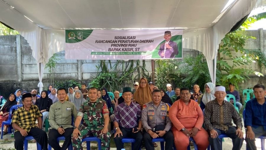 Babinsa Air Hitam Hadiri Reses DPRD Riau, Perkuat Sinergi Serap Aspirasi Warga