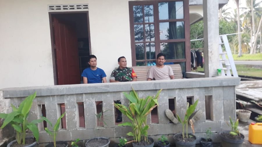 Babinsa Ajak Warga Cegah Konflik Keluarga Demi Desa Aman