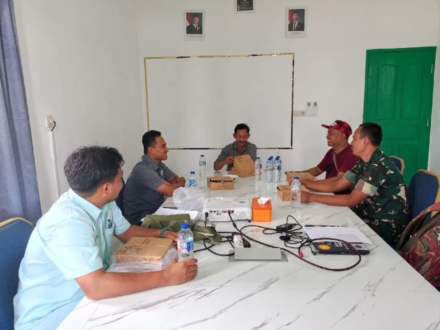 Babinsa Aktif Hadiri Pertemuan Koordinasi Bersama Aparatur Desa