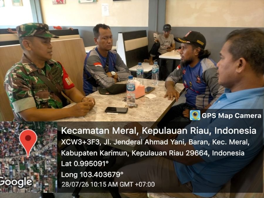 Babinsa Baran Timur Perkuat Sinergi Warga Lewat Komsos Humanis