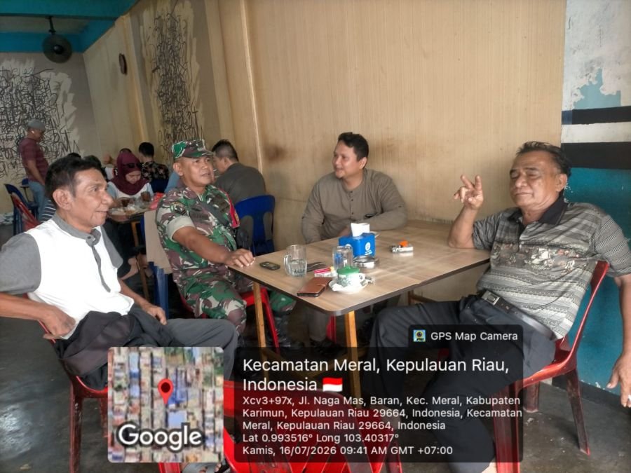 Babinsa Baran Timur Serap Aspirasi Warga Lewat Komsos Dialogis