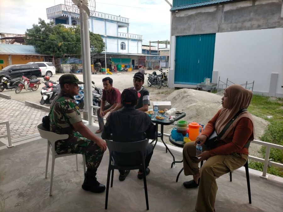 Babinsa Baran Timur Serap Aspirasi Warga Lewat Silaturahmi Humanis