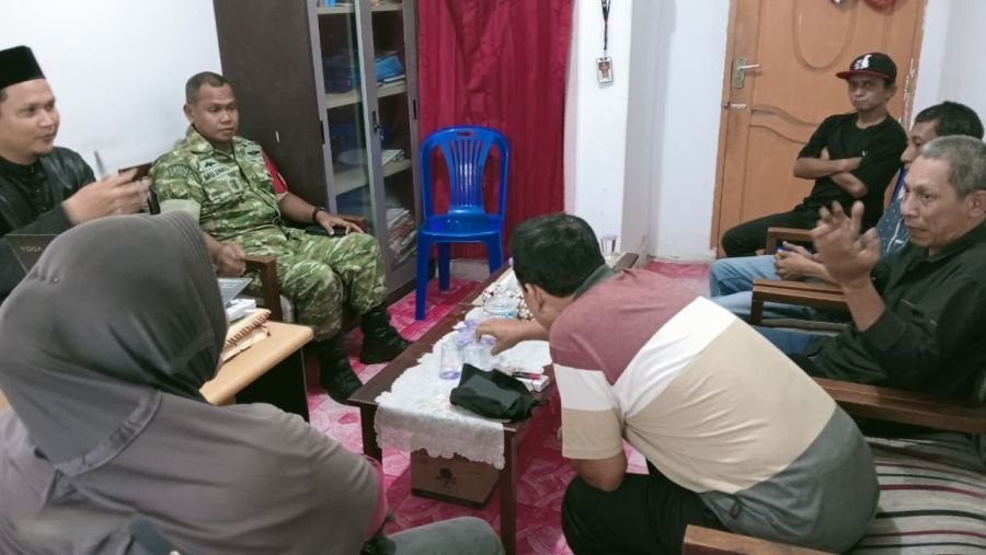 Babinsa Baran Timur Serap Aspirasi Warga untuk Perkuat Kerukunan