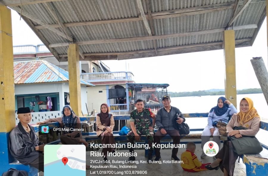 Babinsa Bulang Lintang Perkuat Kesiapsiagaan Warga Hadapi Ancaman Kebakaran