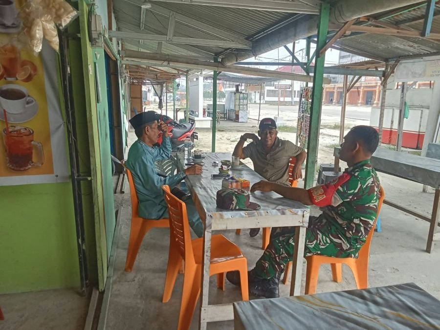 Babinsa Ciptakan Keamanan Bersama Tokoh Masyarakat
