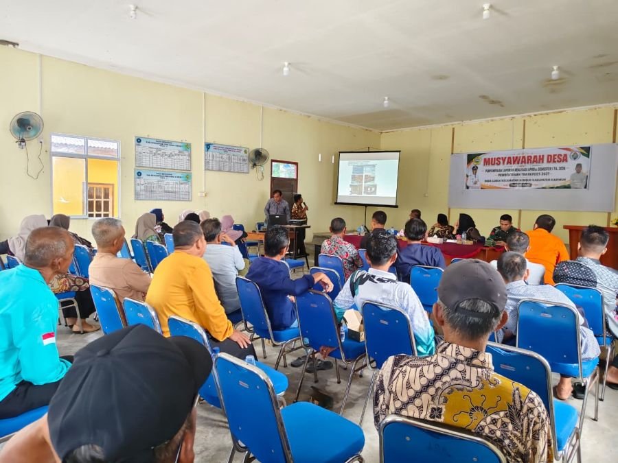 Babinsa Dampingi Penyusunan APBDes, Desa Lubuk Percepat Program 2027