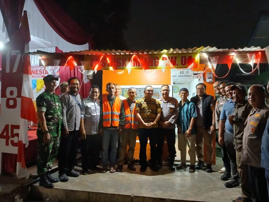 Babinsa Dampingi Warga Harjosari, Pos Kamling RW 04 Resmi Diresmikan
