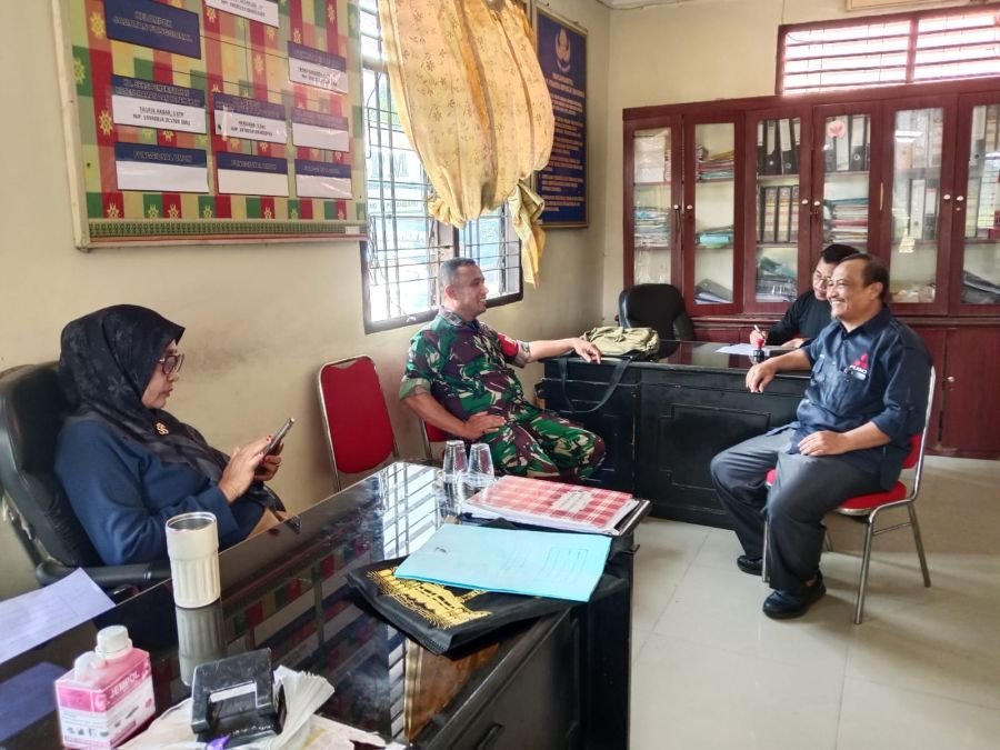 Babinsa dan Lurah Perkuat Sinergi, Bangun Komunikasi untuk Pelayanan Masyarakat yang Lebih Baik