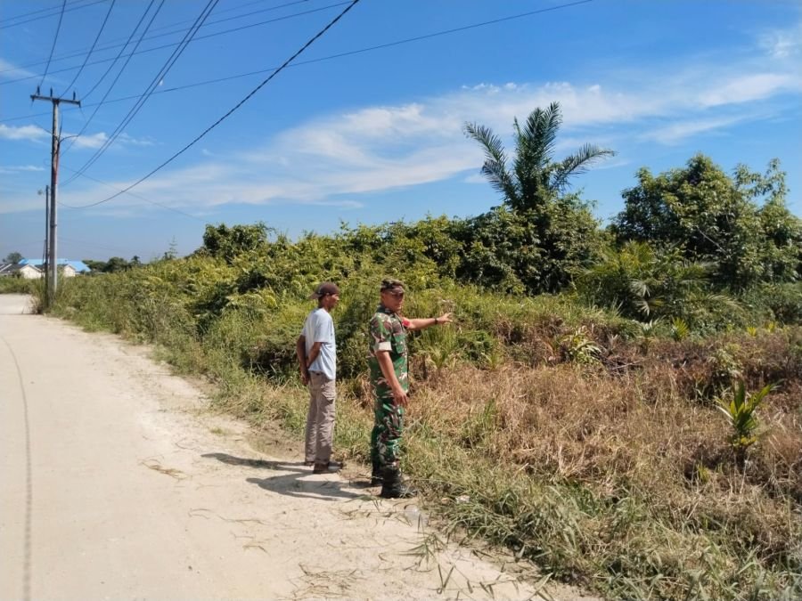 Babinsa dan MPA Intensifkan Patroli Karhutla di Sungai Sibam