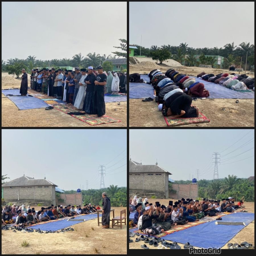 Babinsa dan Santri Gelar Salat Istisqa, Harapkan Turunnya Hujan