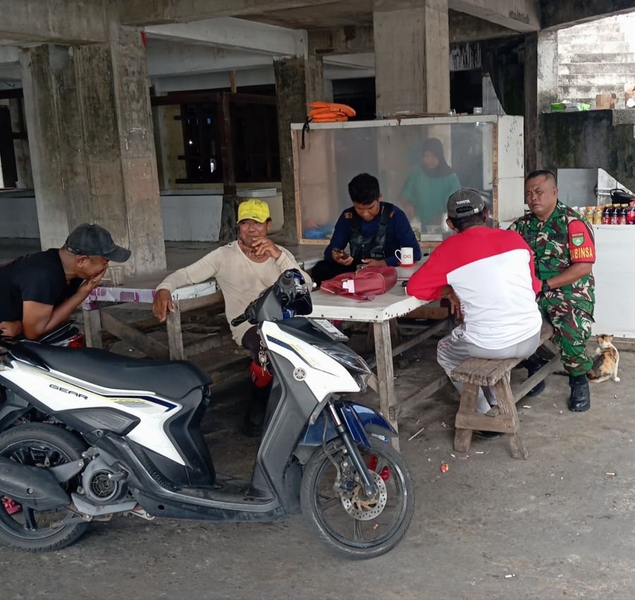 Babinsa dan Warga Pemping Kompak Tolak Perburuan Babi Liar