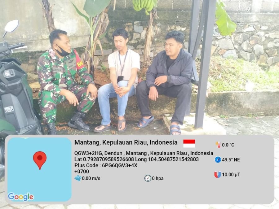 BABINSA DENDUN HIMBAU PEMUDA JADI GARDA DEPAN SOSIALISASI PERANGI NARKOBA.