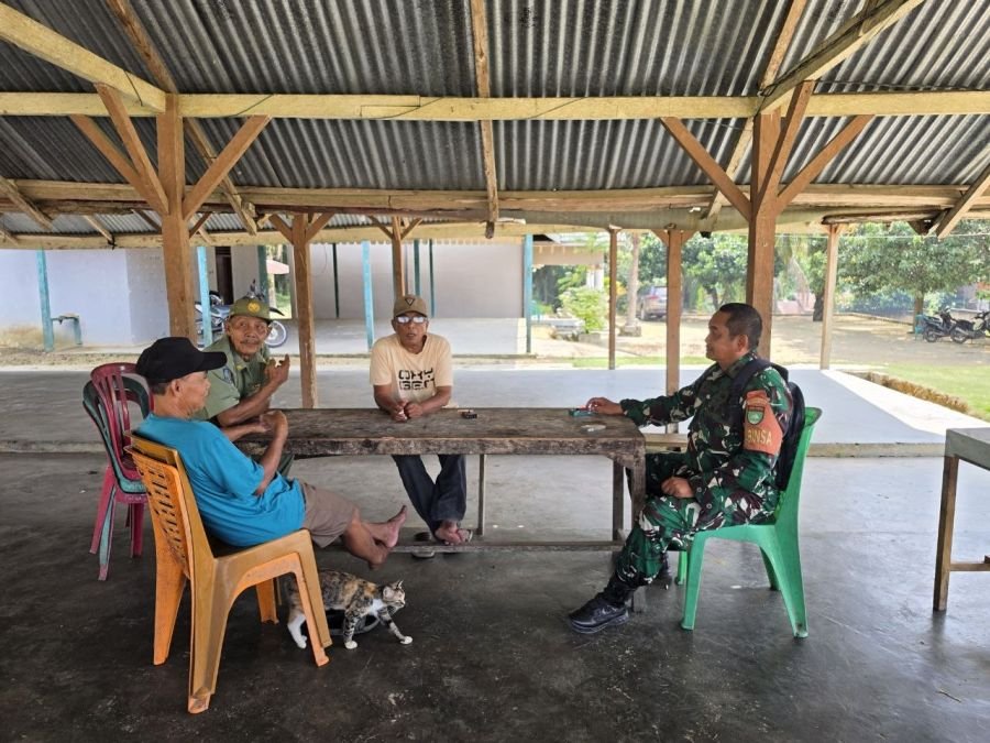 Babinsa Dengar Curhat Warga, Solusi Dicari di Lapangan