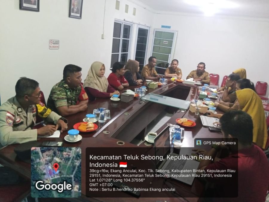 Babinsa Desa Ekang Anculai Sertu Budhi Hendriko pada hari Selasa, 06 Oktober 2026.