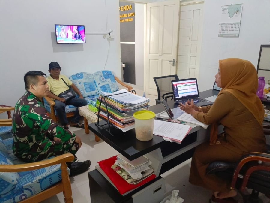 Babinsa Desa Lubuk Perkuat Sinergi Wilayah Lewat Komsos Dispenda