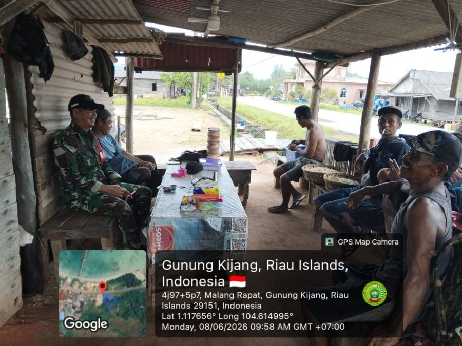 Babinsa Desa Malang Rapat Himbau Pemuda Hindari Penyalahgunaan Narkoba