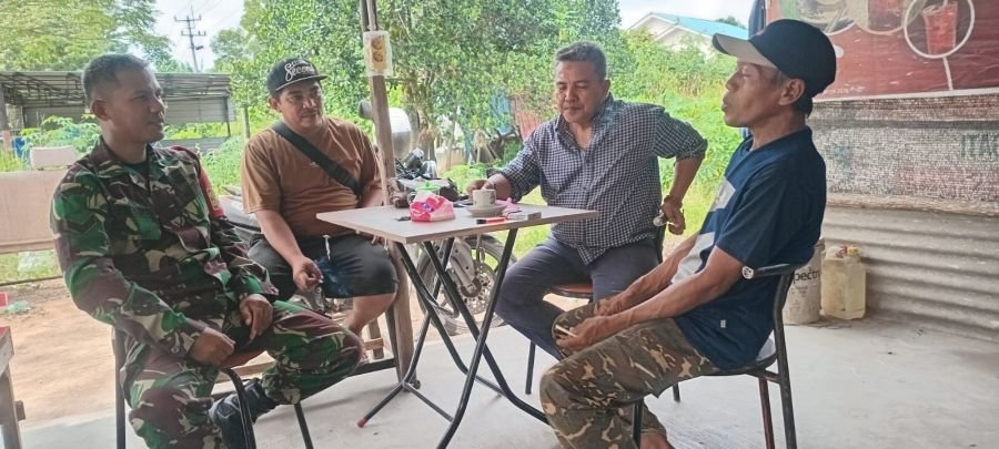 Babinsa Desa Pangkil Sertu Edi, pada Selasa, 18 Agustus 2026.