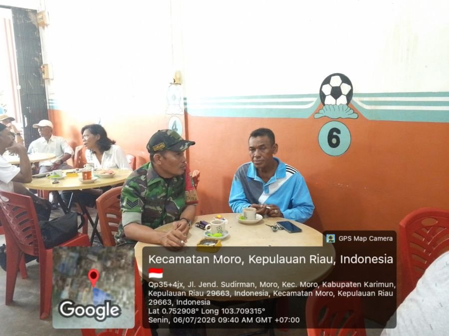 Babinsa Desa Pauh Perkuat Sinergi Warga Lewat Komsos Humanis