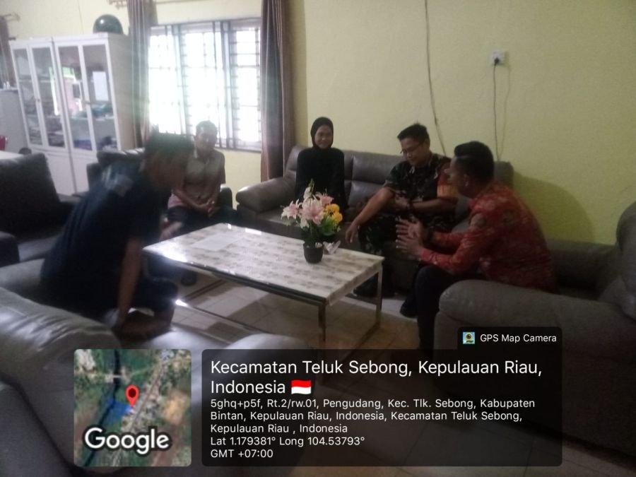 Babinsa Pengudang Sertu Abdi Supriyadi Ajak Warga Perkuat Pola Hidup Sehat