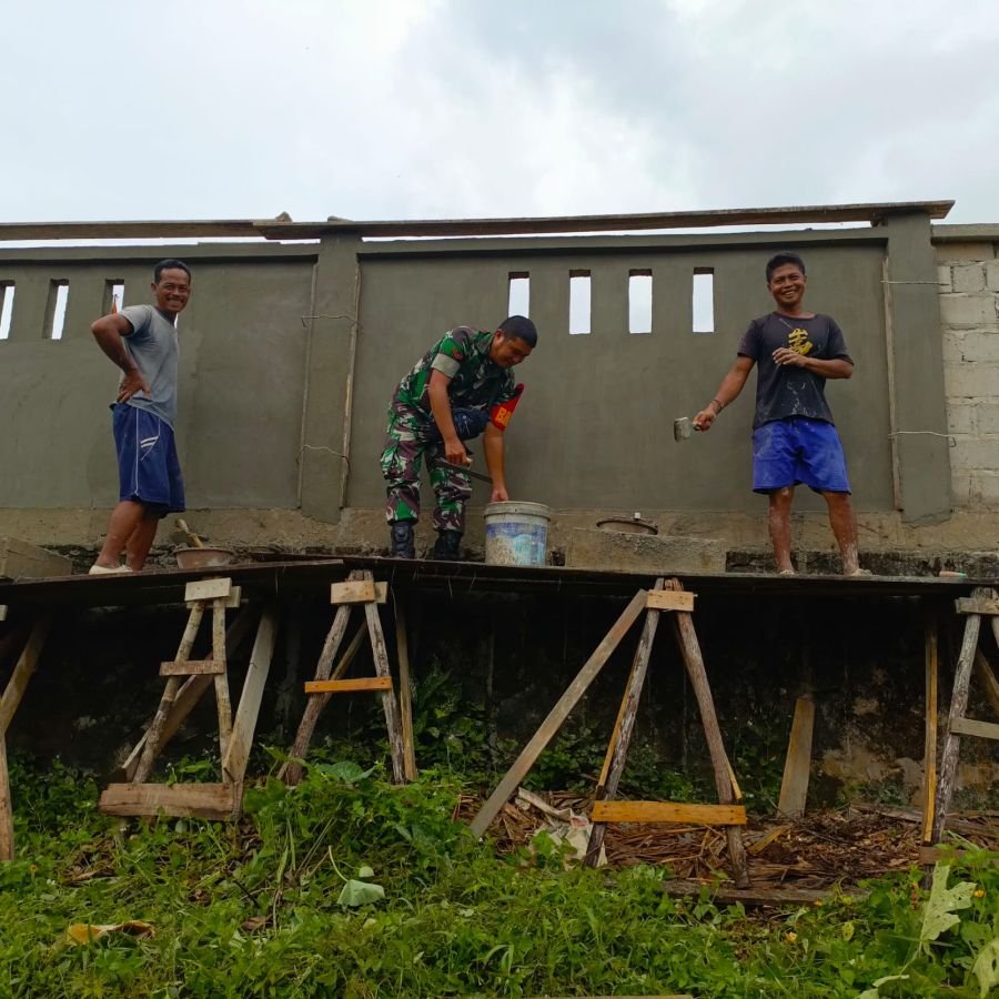 Babinsa Desa Sebadai Ulu Melaksanakan Komunikasi Sosial (Komsos) Bersama Warga Binaan