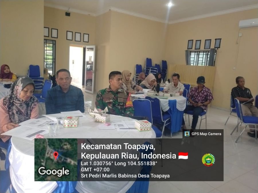 Babinsa Desa Toapaya Hadiri Sosialisasi Perpres 46 Tahun 2025 tentang Pengadaan Barang/Jasa