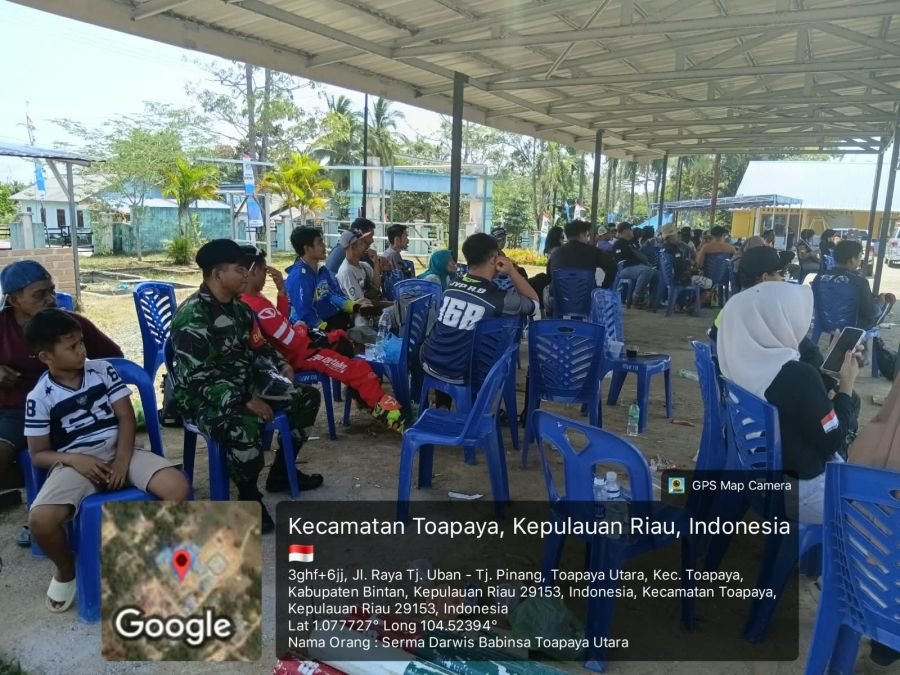 Babinsa Desa Toapaya Utara Hadiri & Monitor Hari Ketiga Kegiatan GULO KOPI Off-Road 94 Cross Island