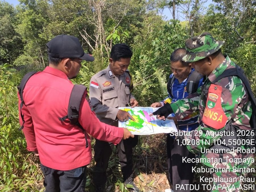 Babinsa Desa Toapaya Utara Kembali Laksanakan Patroli Terpadu Bersama KLHK Manggala Agni DAOPS