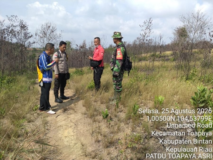 Babinsa Desa?Toapaya?Utara Laksanakan Patroli?Terpadu Bersama KLHK?Manggala?Agni?DAOPS?Sumatera?VIII