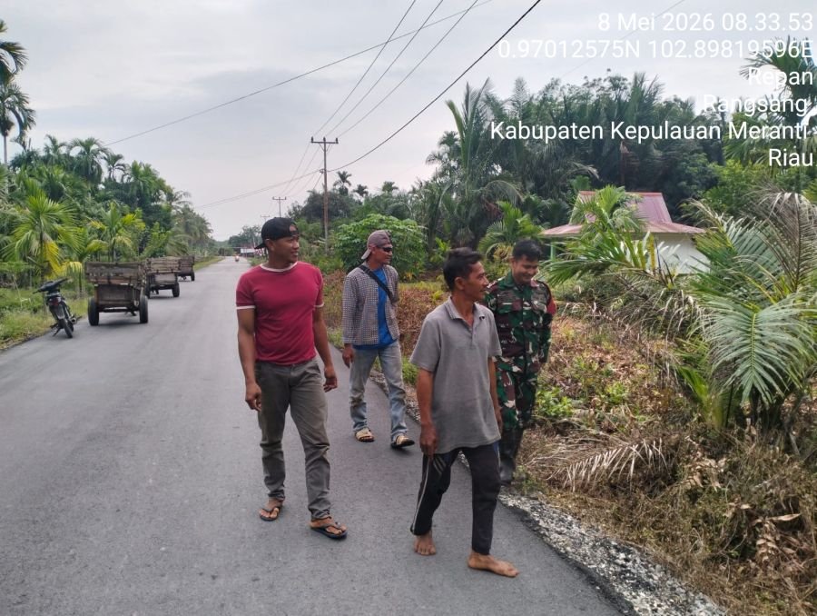 Babinsa Di Perbatasan NKRI Meningkatkan Jaringan Sosial