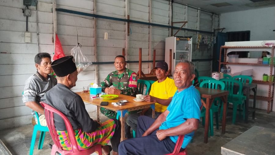 Babinsa Durai Gandeng LAM Perkuat Pelestarian Budaya Melayu