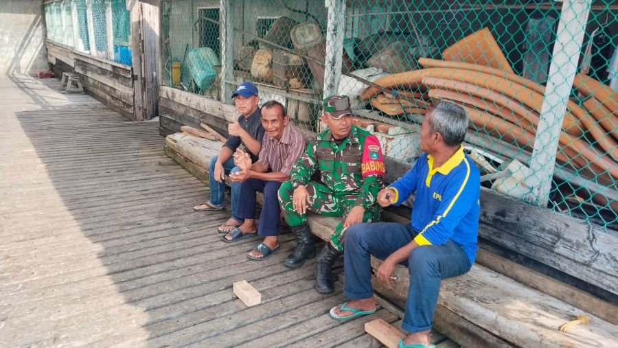 Babinsa Durai Gandeng Tokoh Masyarakat Perkuat Ketahanan Wilayah